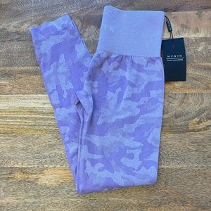 NVGTN lilac camo seamless leggings